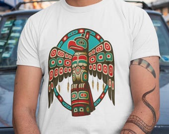 Thunderbird Tee, Indigenous Design, Unisex Shirt