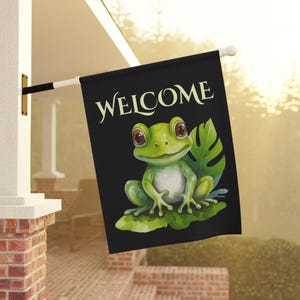 May include: A rustic wooden sign with the text "Welcome to our porch" in white lettering. The sign features a distressed finish and a simple, inviting design, perfect for outdoor decor.