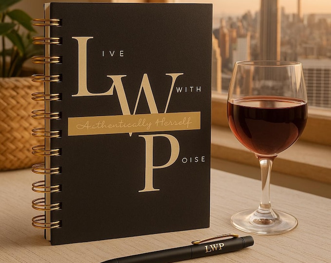 Living With Poise Journal/Self-Care Journal: Your Sanctuary On Paper