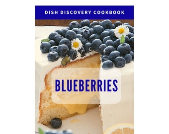 287 Blueberry Recipes eBook: Commercial Use PLR (Digital Download)