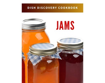 Homemade Jam & Jelly Recipes: 154 Recipe eBook (Digital Download)