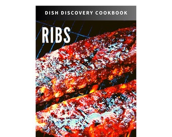 Rib Recipes eBook: 134 BBQ Recipes, Commercial Use (Digital Download)