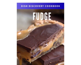 Fudge Recipes Cookbook: 268 Candy Recipes, Commercial Use (Digital Download)