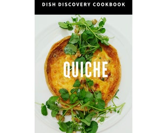 150 Quiche Recipes Cookbook: Commercial Use PLR (Digital Download)