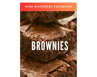 233 Brownie Recipes: Commercial Use Recipe eBook (Digital Download)