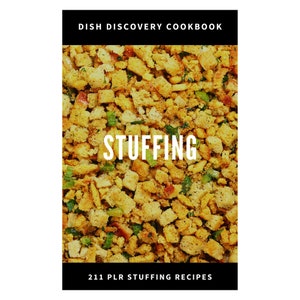 211 Stuffing Recipes Cookbook: Savory Holiday Side Dishes (Digital Download)