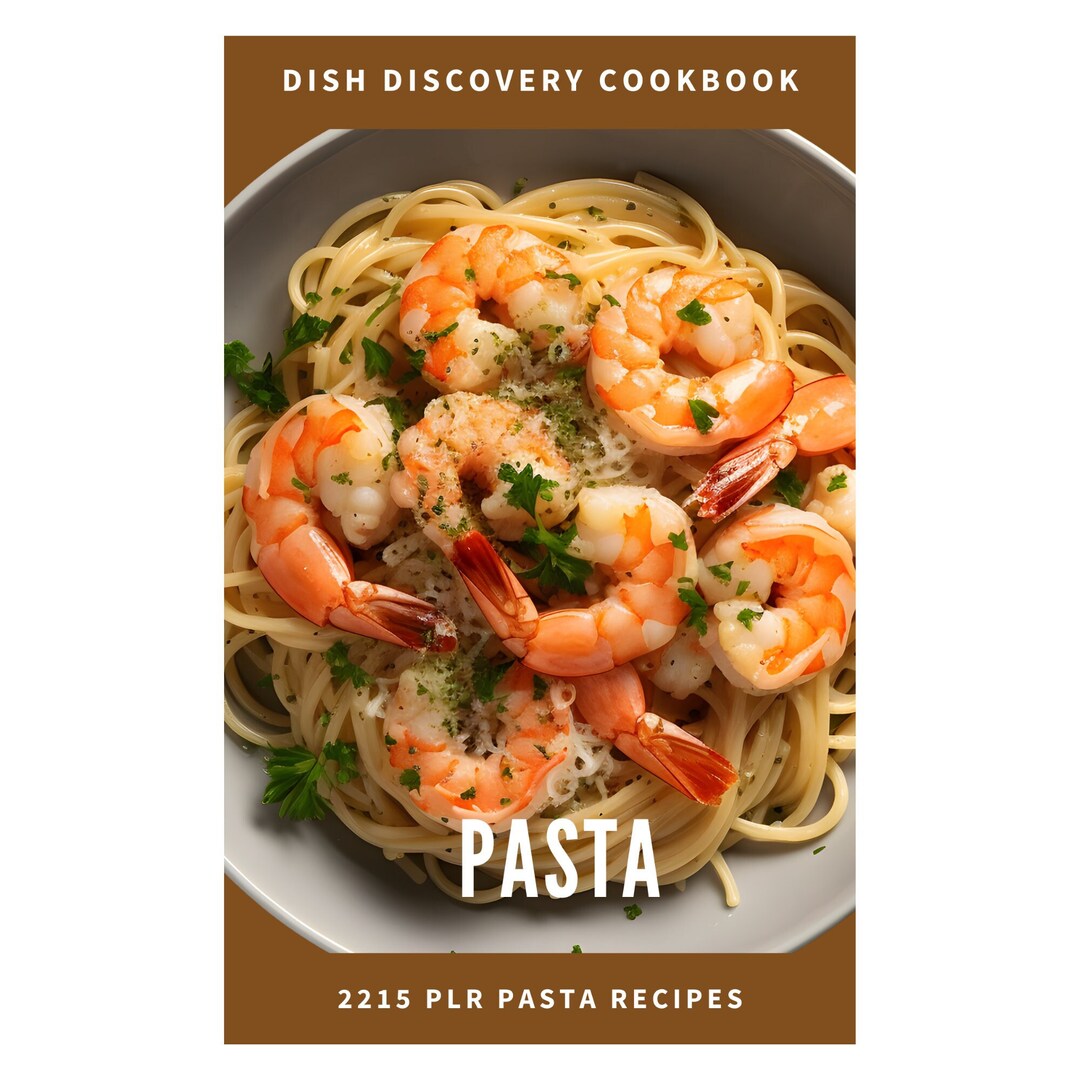 Posta Cookbook 2,215 Pasta Recipes Cookbook: Commercial Use PLR (digital Download) - Etsy