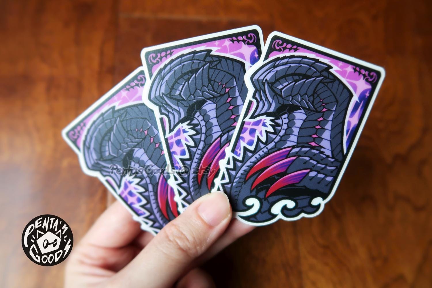 Monhun: Gore Magala Set [transparent Sticker] - Etsy