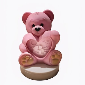 Teddy Bear Lamp (Wall connector included)