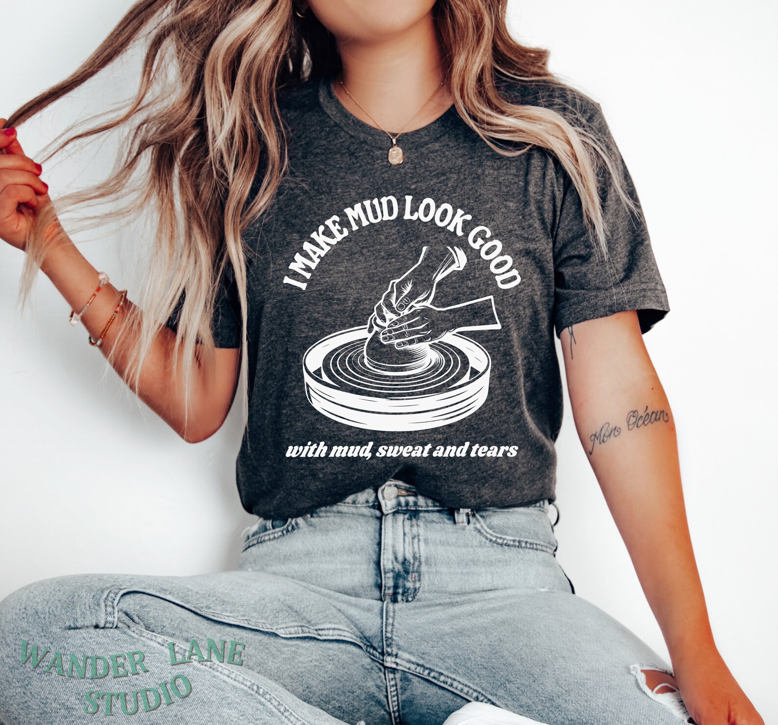 Mud Hand Painted Shirt