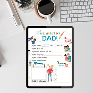 Happy Father's Day | Father's Day Printable | All About My Dad ...