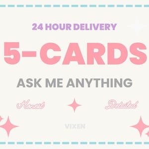 Tirada de 5 cartas: Lectura de cartas del Tarot sobre energía actual y pronóstico futuro; DETALLADA, honesta, personalizada; ¡Entrega en 24 horas!