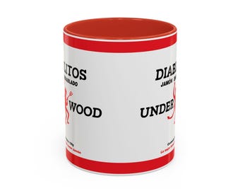 Diablitos Coffee Mug - Fun Gift for Ham Lovers, Kitchen Decor, Unique Birthday Present, Conversation Starter, Funny Beverage Mug