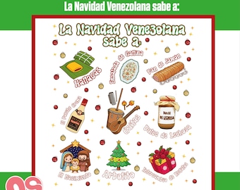 Venezuelan Hallaca Christmas Design | Funny Phrases for T-shirts | Editable PNG + EPS Files | Venezuelan Christmas Tradition