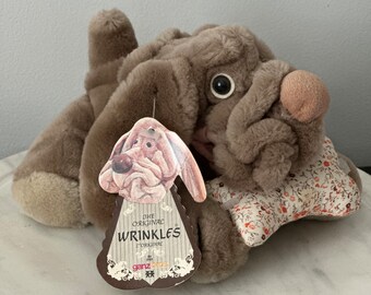Wrinkles Dog Vintage 1984 The Heritage Collection Ganz bros Plush