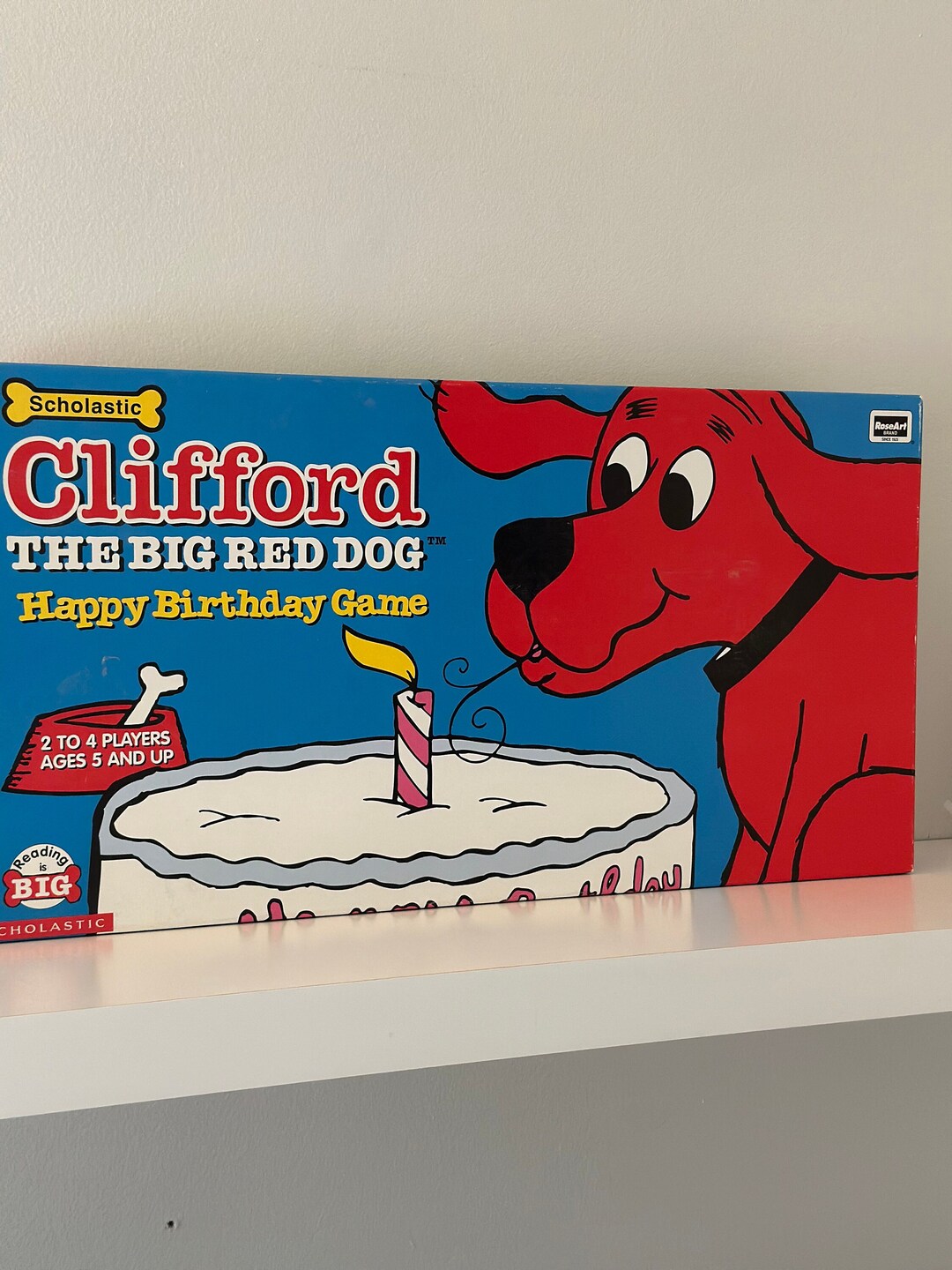 2000 Clifford the Big Red Dog Happy Birthday Game Complete Scholastic ...