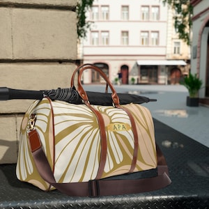 Waterproof Personalized Vintage Floral Weekender Bag for Women  Travel Weekender Bag for Travel Carry on Bag