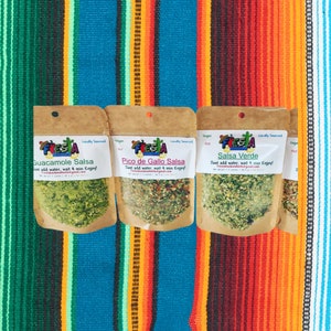 Pozole mix species, salsa for your pozole,ready to use dry mix