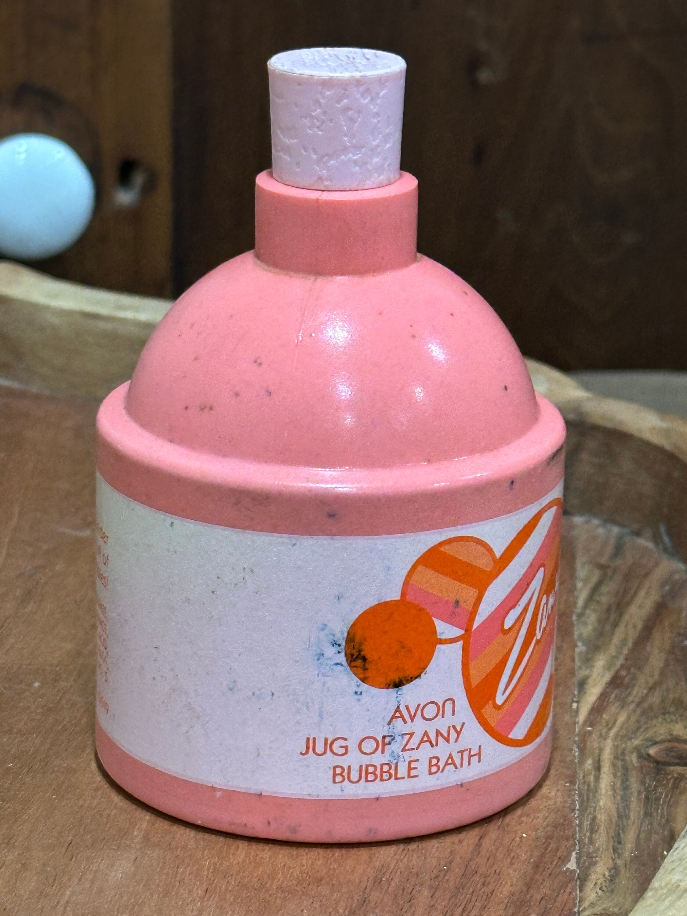 Vintage Avon Zany Jug of Pink Bubble Bath 10 Fl Oz - Etsy