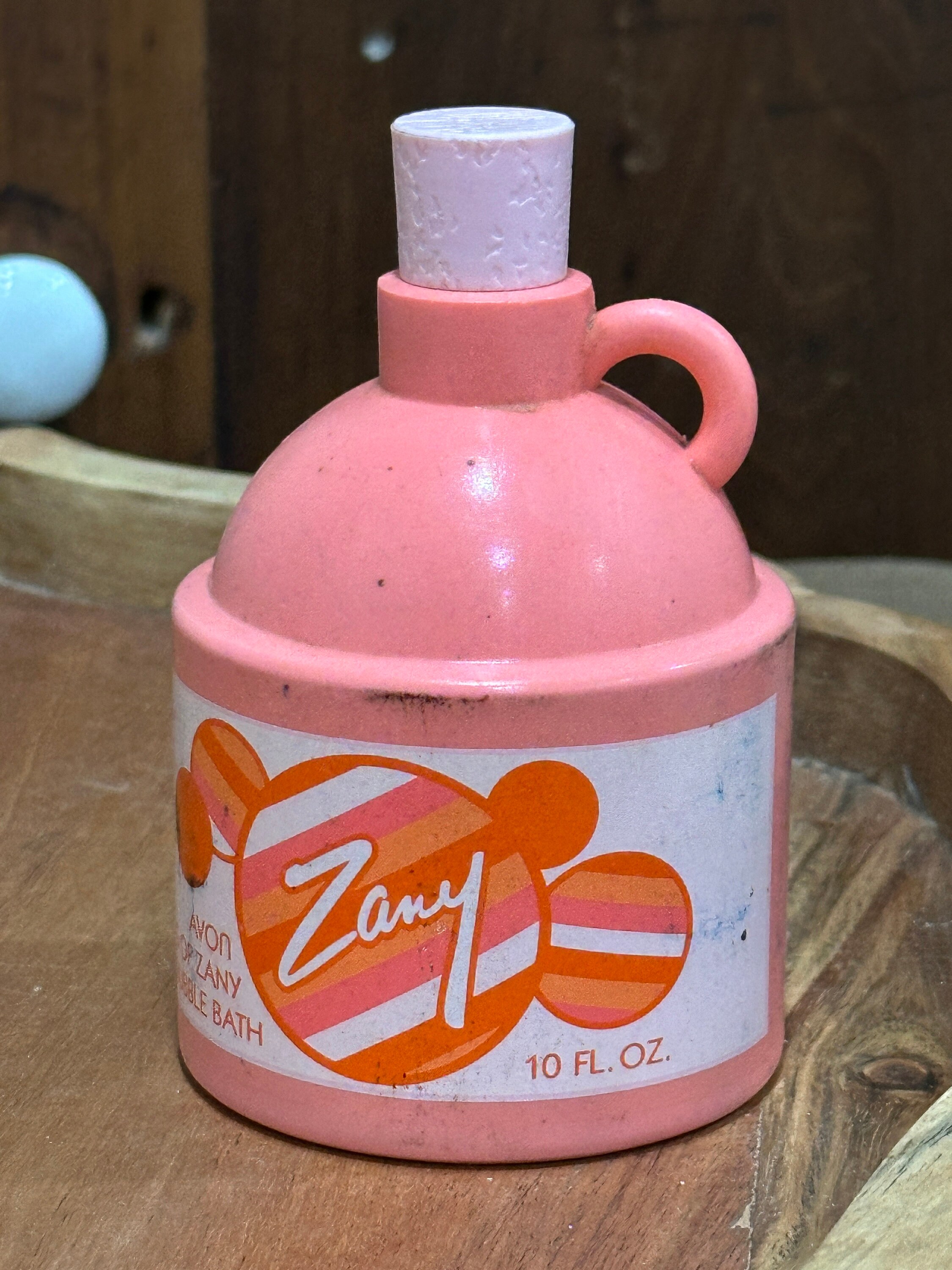 Vintage Avon Zany Jug of Pink Bubble Bath 10 Fl Oz - Etsy