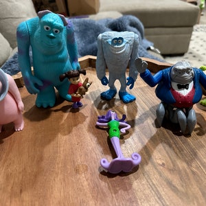 Vintage Monsters Inc. Toy Cake Toppers