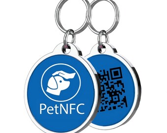 Safe Pets : NFC/QR Pet Tags - Keep Your Furry Friend Safe!