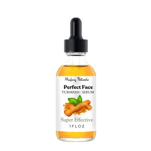 Skin Perfecting Turmeric Serum, Very Effective & Reliable Face serum, Turmeric Face Serum 1Fl Oz