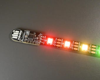 RAINBO-14 – Medium RGB+W lichteffectencircuit met 14 leds NeoPixel Strip