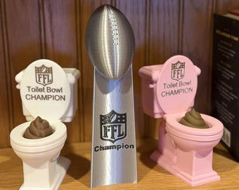 Fantasy Football Champion Trophy - First and Last Place Trophies