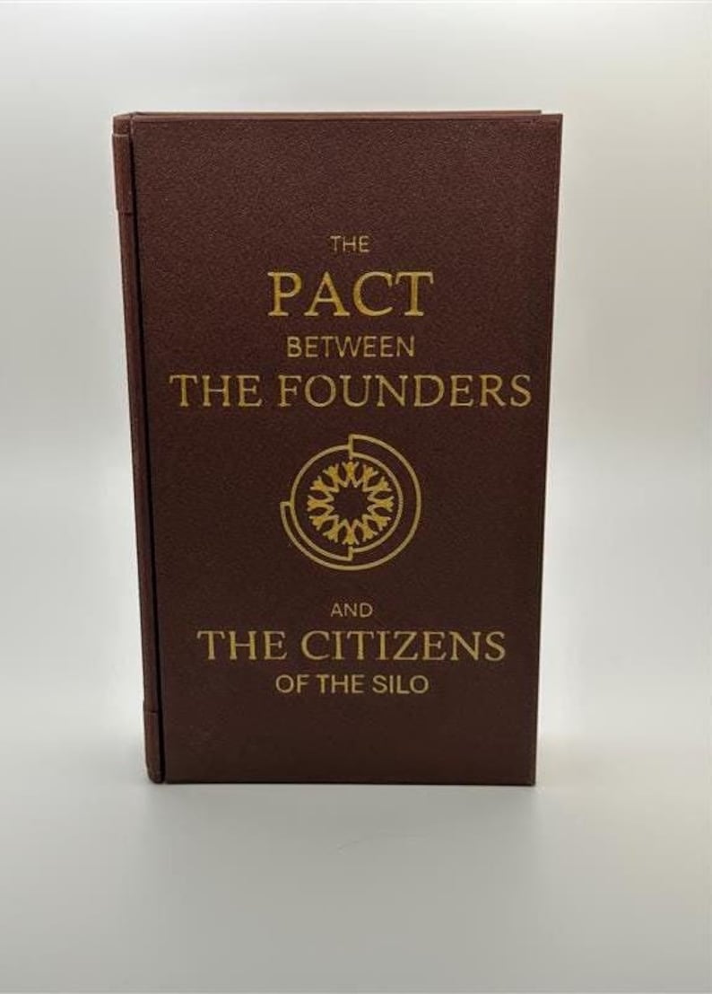 Silo the Pact Hollow Book Safe Secret Wood Stash Box Wool Novel silo-the-pact-hollow-book-safe-secret-wood-stash-box-wool-novel