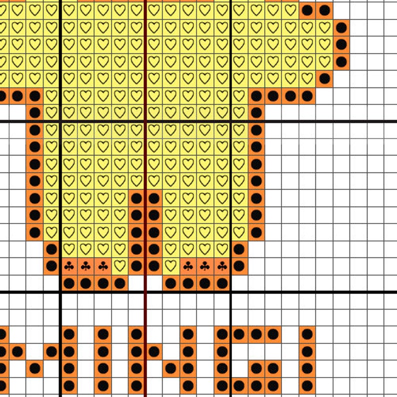 ATEEZ MINGI Aniteez Characters Cross Stitch Pattern (bbyongming) - Etsy