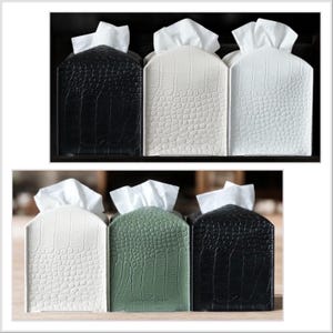 modern napkin holder, tissue box holder, tissue holder, tissue box cover, napkin holder, bathroom accessories, leather box, tissue box square,Woven Style , Facial Tissue Box Cover,Crocodile Leather Style Tissue Box Holder,Square Tissue Box Cover