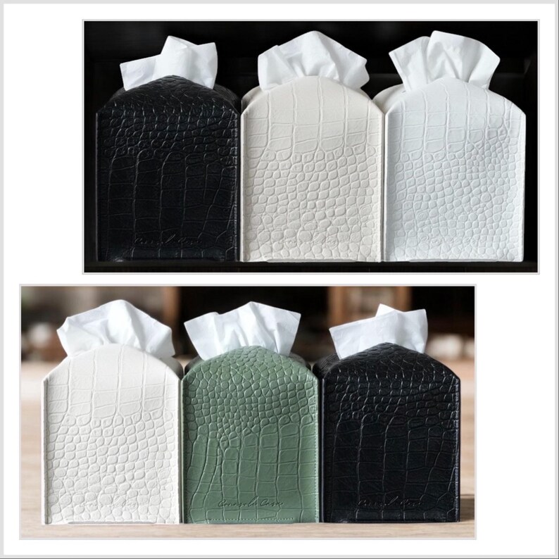 modern napkin holder, tissue box holder, tissue holder, tissue box cover, napkin holder, bathroom accessories, leather box, tissue box square,Woven Style , Facial Tissue Box Cover,Crocodile Leather Style Tissue Box Holder,Square Tissue Box Cover