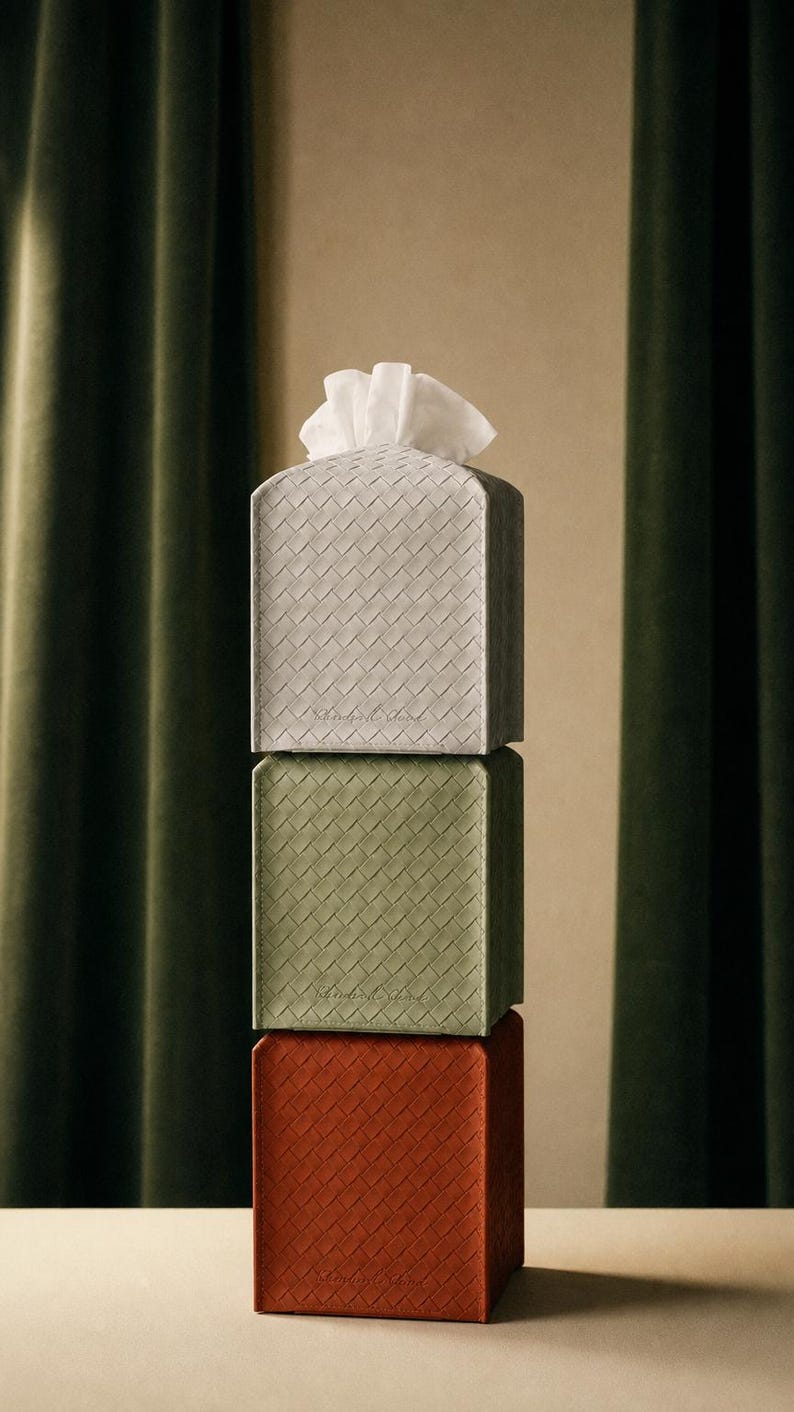 modern napkin holder, tissue box holder, leather tissue holder, tissue box cover, napkin holder, bathroom accessories, leather box, tissue box square,Woven Style , Facial Tissue Box Cover,Woven Checkered Tissue Box Holder,Square Tissue Box Cover