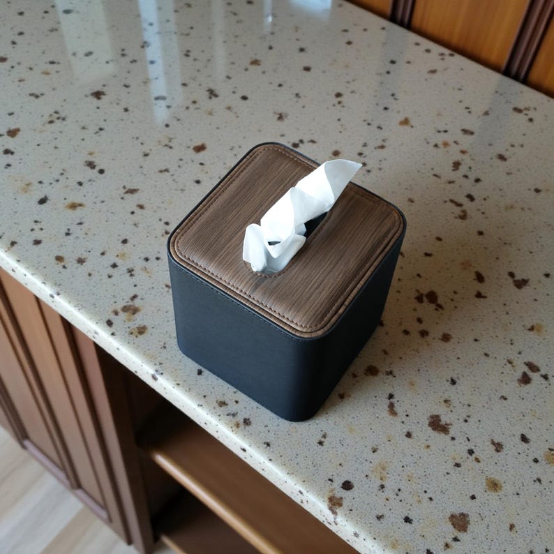 modern napkin holder, tissue box holder, tissue holder, tissue box cover, napkin holder, bathroom accessories, leather box, tissue box square , Facial Tissue Box Cover,Crocodile Leather Style Tissue Box Holder,Square Tissue Box Cover