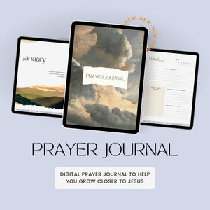 Digital Prayer Journal to Help you grow closer to Jesus