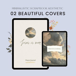 Minimalistic Scrapbook Aesthetic with two beautiful covers.