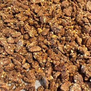 Banana Oat Nut Candied Pecans - 8oz.