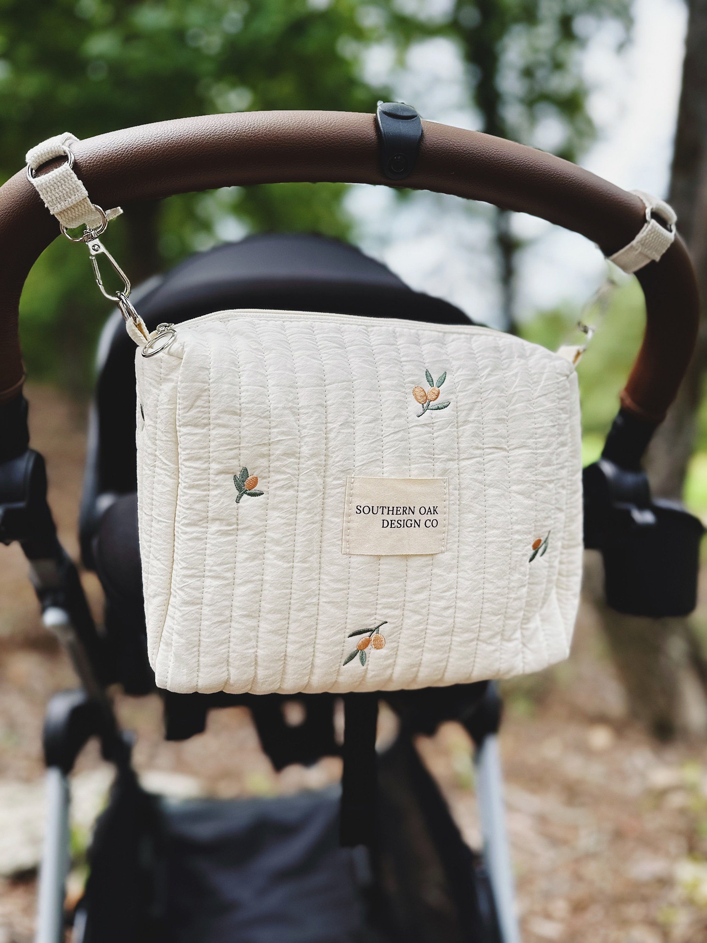 Stroller Buddy in Olive, Tulip, or Dino print