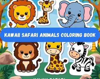 50 Safari Animals Coloring Pages for Kids | Kids Coloring | Safari Coloring Pages | Animal Sheets | Animal Coloring | Kids Activities