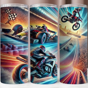 Racing Car Tumbler Wrap,Automobiles Tumbler Wrap,Racing PNG,Sublimation Design,Tumbler 20Oz Digital,Instant Download PNG,20Oz Skinny Tumbler