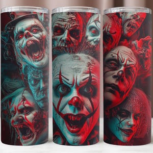 Horror Tumbler Wrap,Scary Tumbler 20Oz PNG,Creepy Tumbler Wrap,Sublimation Design,Tumbler 20Oz Digital,Instant Download PNG,Tumbler PNG 20Oz