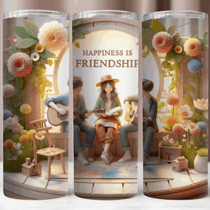 Friendship Tumbler Wrap,Friends 20Oz Tumbler Wrap,Friends Music Band Tumbler PNG,Tumbler Wrap Digital,Instant Download,300 DPI Digital File