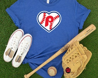 Philadelphia Phillies Heart Shirt Ring The Bell Phillies T-Shirt Spring Training Baseball Season