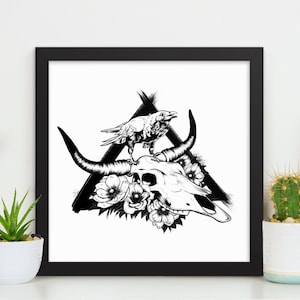 Death and Taxes Framed Art Print