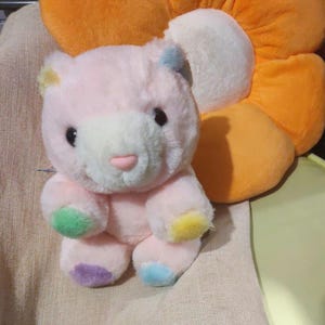 1980s Made in Korea Pastel Fancy toy Plush