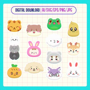 Seventeen SVT Miniteen Sticker Customizable Designs for Prints, DIY Projects, Crafts, Design Work & More!