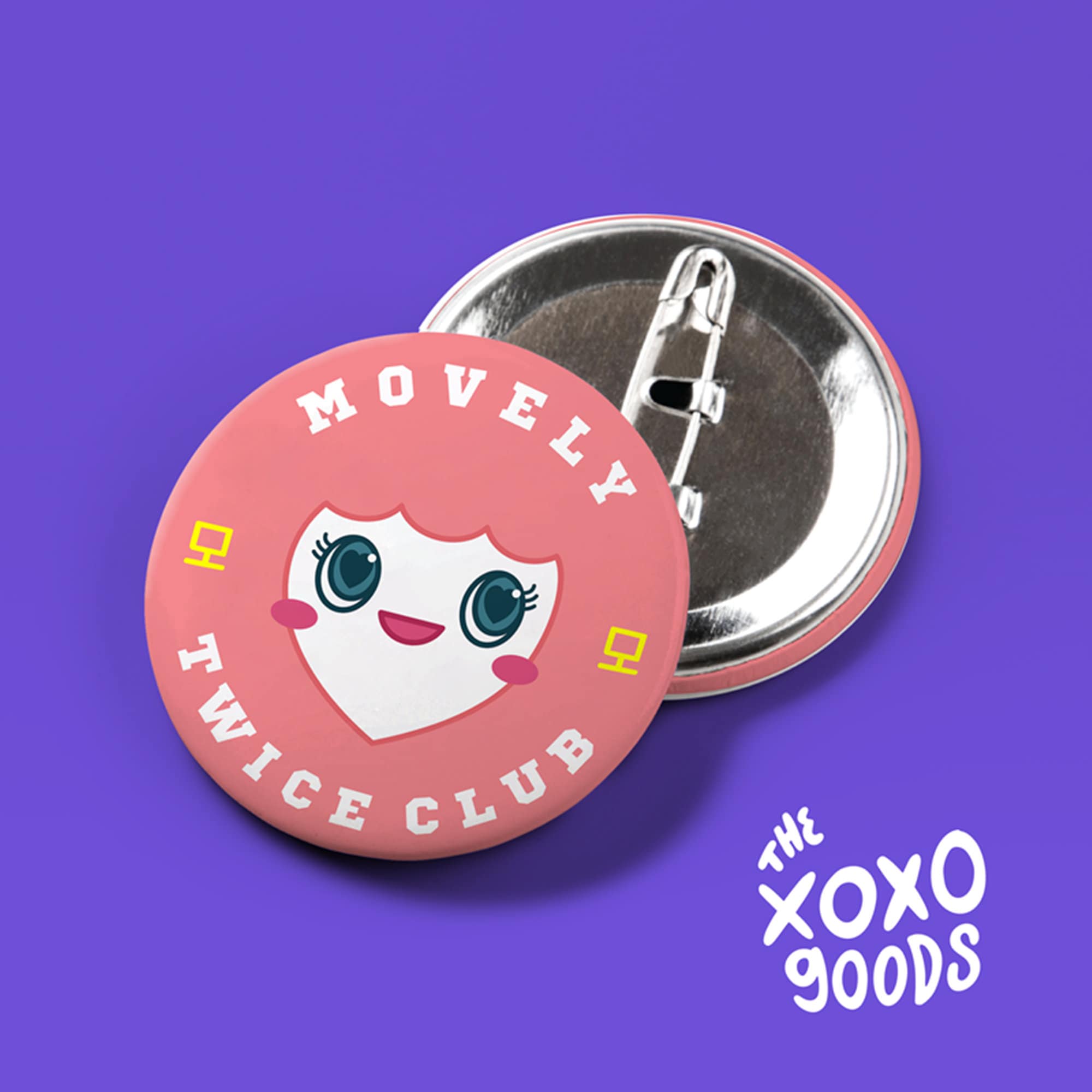 twice character pin button 缶バッジツウィ