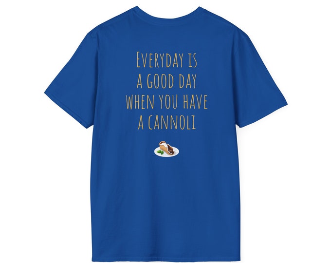 Featured listing image: A Good Day Cannoli Tshirt The Cannoli Brand