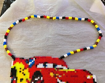 Perles fusibles Kandi Lightning McQueen Perler